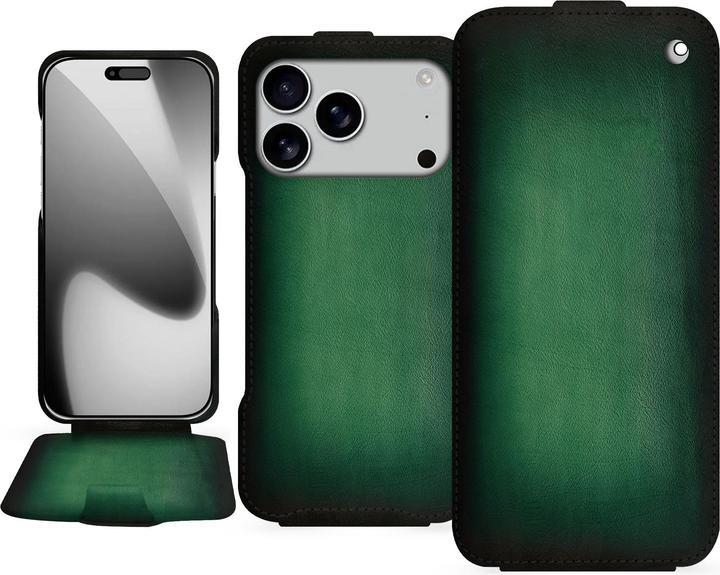 Actual product image Noreve Vertical leather shell (Apple iPhone 17 Pro)