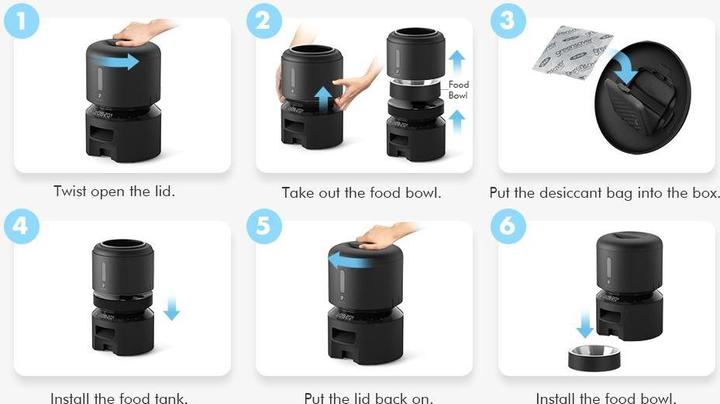 Image du produit Petlibro Distributeur automatique de nourriture Granary (3 l)