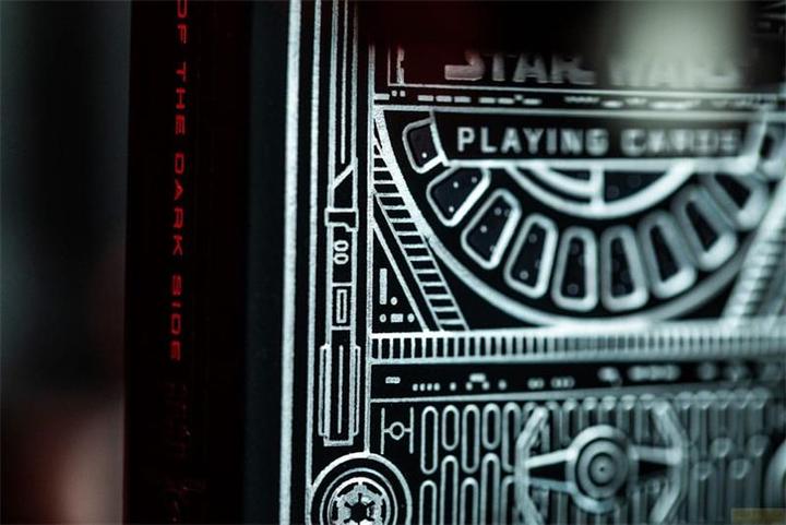Produktbild Bicycle Star Wars Spielkarten Silver Edition Dark Side (Englisch)