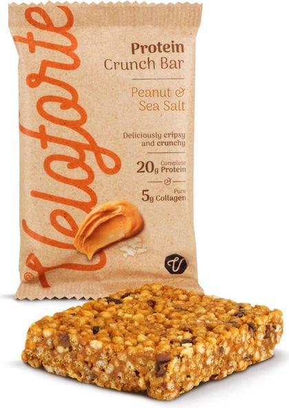Veloforte - Peanut & Sea Salt High Protein Crunch Bar - 14er BOX (14 Stk.)