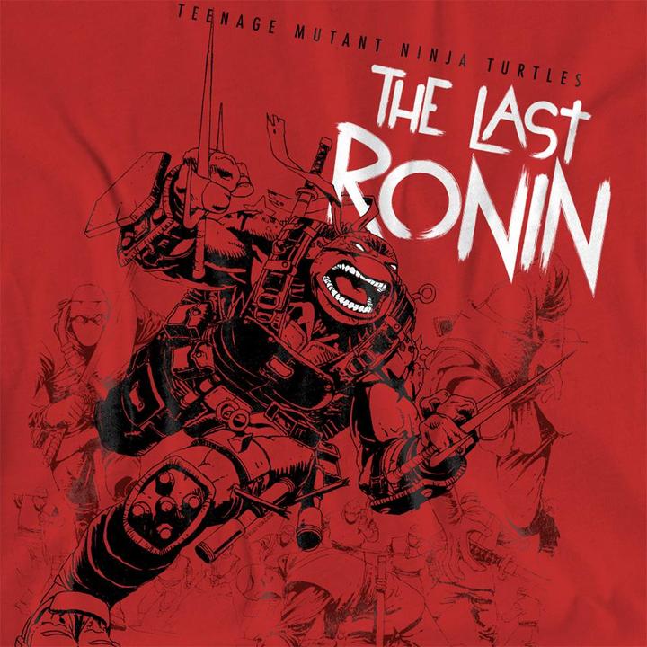 Actual product image Teenage Mutant NT Womens/Ladies Charging Ronin T-Shirt (XL)