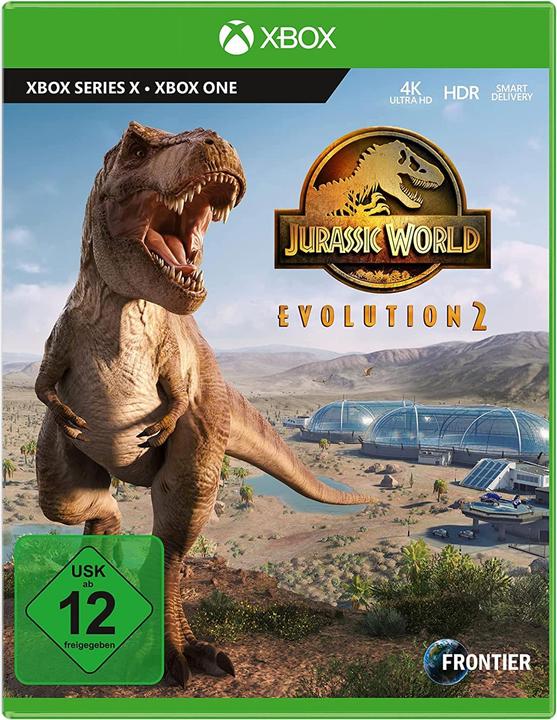 Actual product image Frontier Jurassic World Evolution 2 (Xbox Series X, Xbox One X, DE)