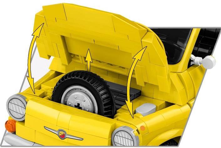 Produktbild Cobi 1965 Fiat 500 Abarth Executive Edition