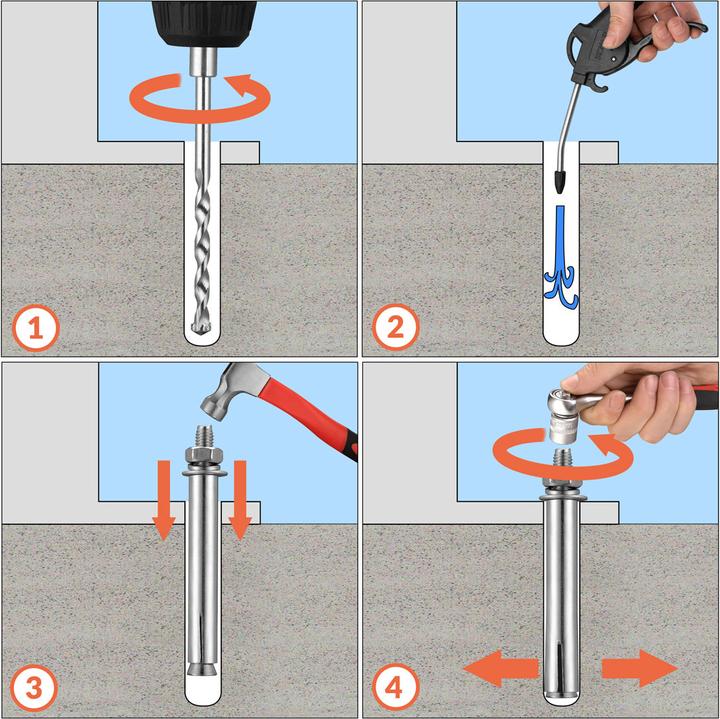 Actual product image Monzana Parking barrier
