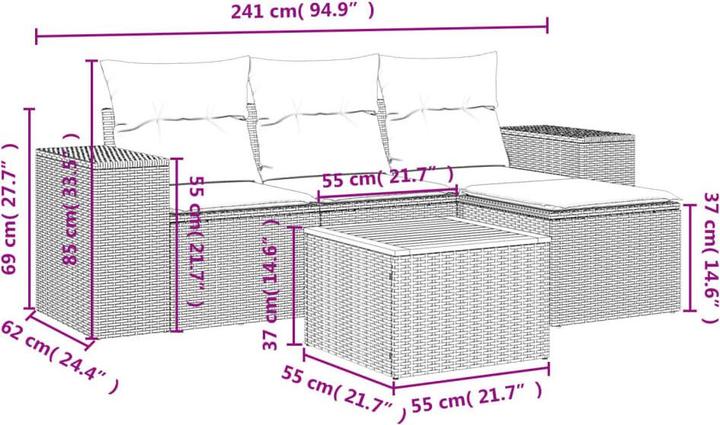 Produktbild vidaXL Sariah