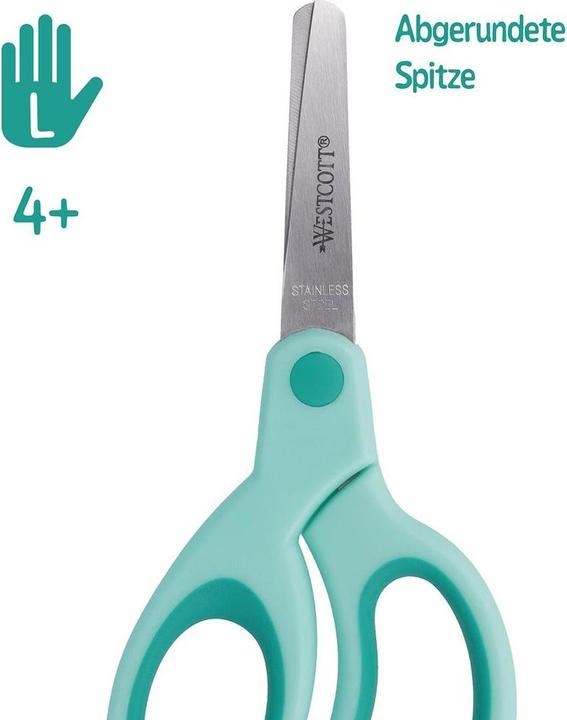 Actual product image Westcott Softgrip (13 cm)