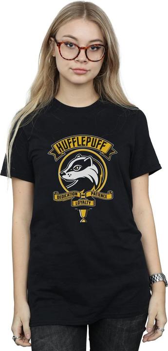 Image du produit - T-shirt HUFFLEPUFF TOON CREST - Femme (4XL)