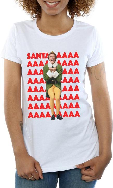 Produktbild Elf Buddy Santa Scream TShirt (L)