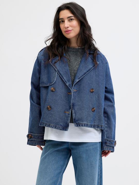 Produktbild JJXX Jxcarlie Short Ls Denim Trenchcoa Dnm Sn