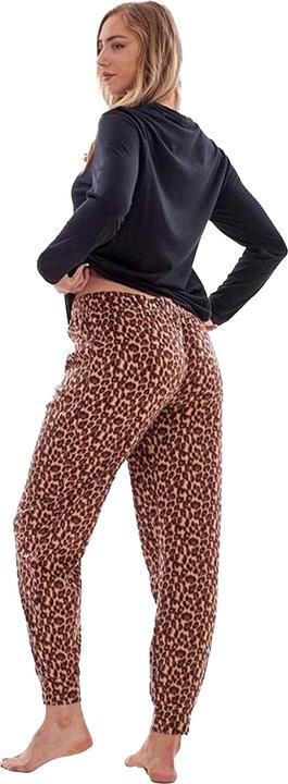 Immagine prodotto Keanu Set Pigiama Lungo LeopardatoMicropile Donna (38, 40)