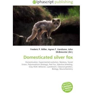 Domesticated silver fox, Fachbücher von Agnes F. Vandome, Frederic P. Miller, John McBrewster