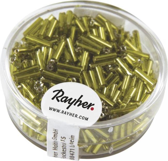 Produktbild Rayher Glasstifte, 7/2 mm, mit Silbereinzug, hellgrün
