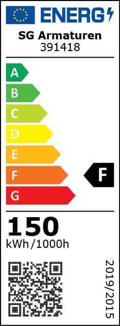 Energy Label Sg LED strip light set LB22 (White, 1000 cm, Indoor)