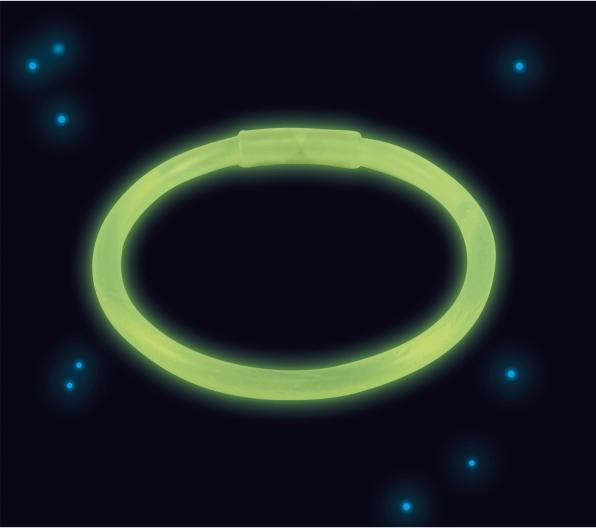 Magni 9902324 - Knicklicht Armband, 20 cm, Plastik, Leuchtarmband, Leuchtstab (1 Stück)