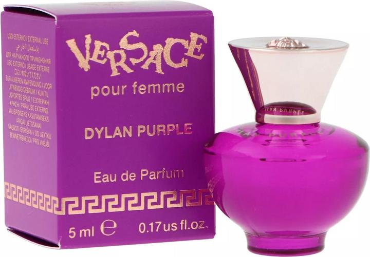 Actual product image Versace Additional article MINI Dylan Purple Eau de Parfum 5 ml (Eau de parfum, 5 ml)