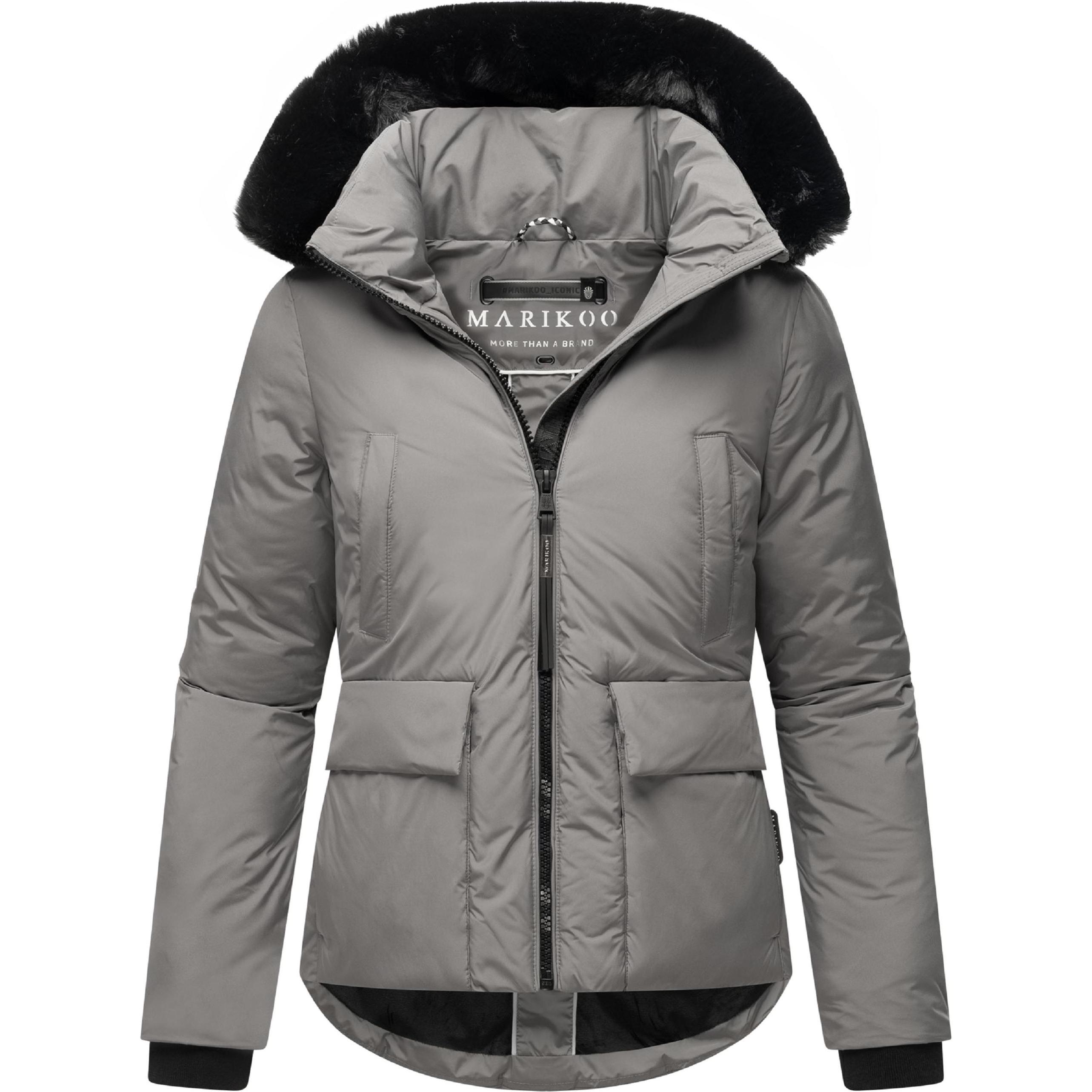 Marikoo, Damen, Jacke, Morinaa XVI (XL), Grau, XL