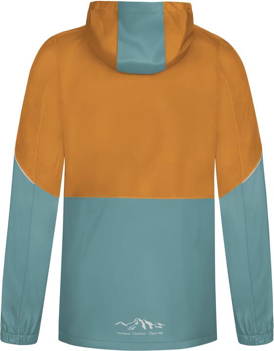 Produktbild Normani Kinder Regenjacke „Sointula“ Blau/Coyote (98, 104)