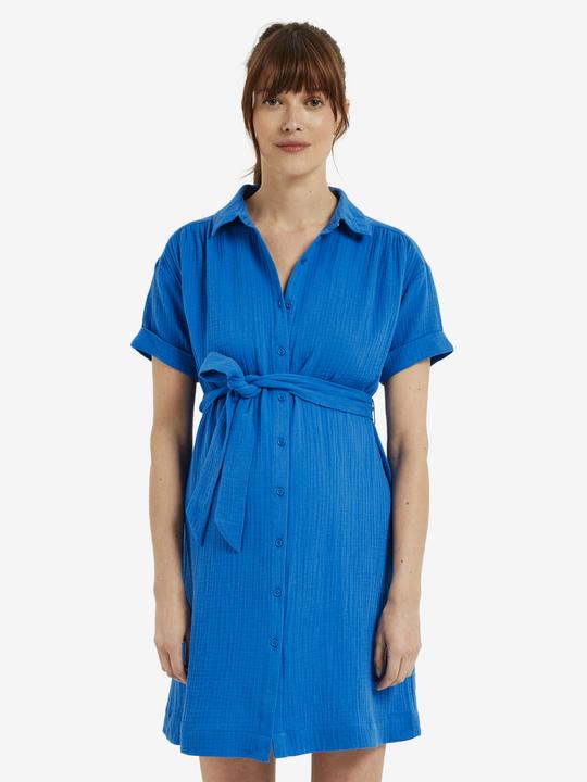 Actual product image Vertbaudet Kurzes Blusenkleid aus Musselin für Schwangerschaft & Stillzeit (46)