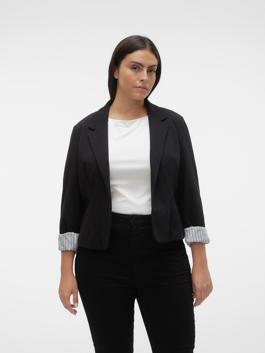 Produktbild Vero Moda Slim Fit Reverskragen Curve Blazer Blazer (52)