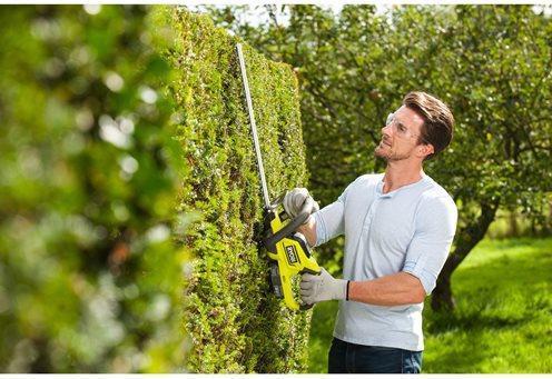 Actual product image Ryobi OHT1845 (Rechargeable battery operated)