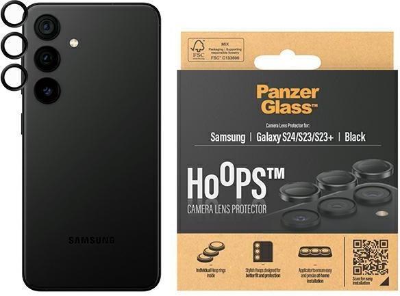 Actual product image PanzerGlass Hoops Camera Lens Protector (3 Piece, Samsung Galaxy S23+, Samsung Galaxy S23, Samsung Galaxy S24)