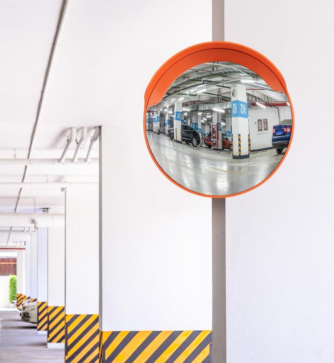 Actual product image Relaxdays 45 cm Surveillance Mirror (Ø 45 cm)