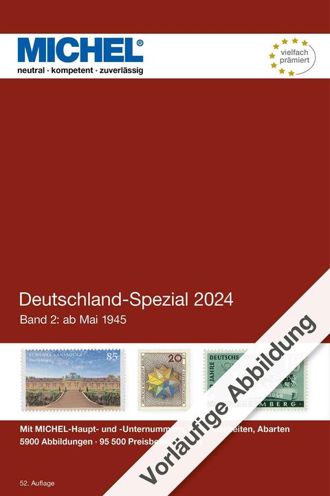Produktbild Deutschland-Spezial 2023 - Band 2 (Deutsch, MICHEL-Redaktion, 2024)
