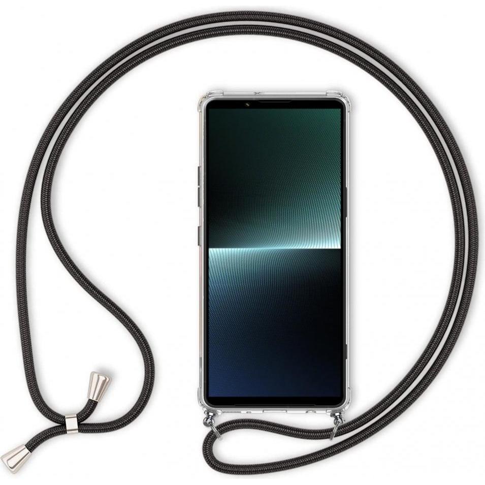 Screenguard Sony Xperia 1 V Loopster Necklace Hülle, Handykette, Transparent