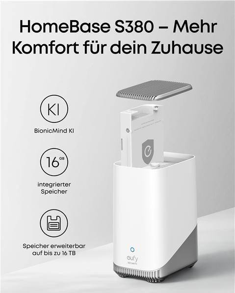 Produktbild eufy eufyCam E40 4-Cam Kit (HomeBase S380 and (2048 x 1280 Pixels)