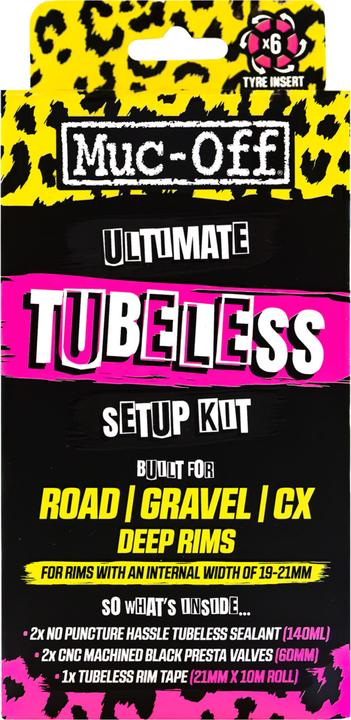 Immagine prodotto Muc-Off Ultimate Tubeless Kit - Road 60mm