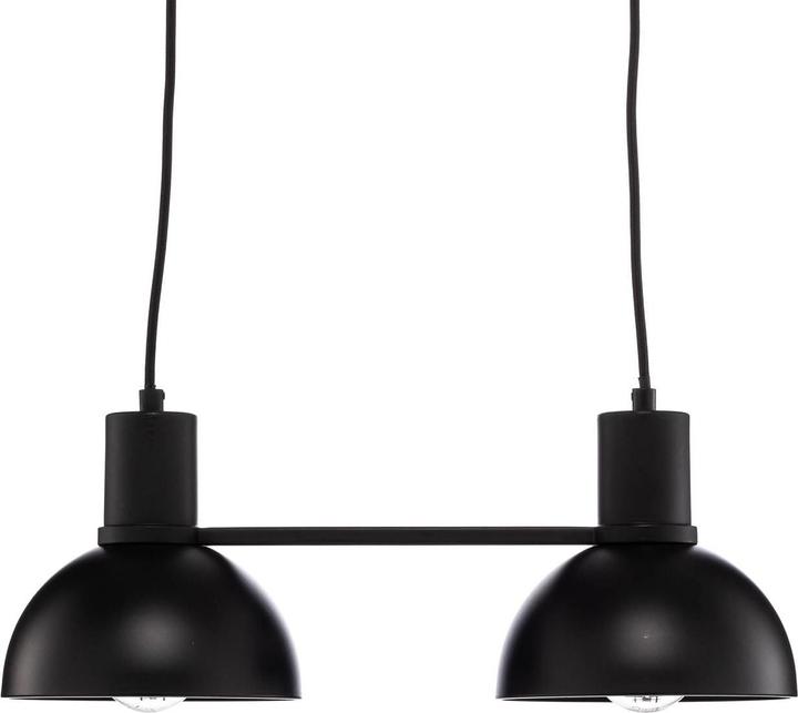 Actual product image Lucande Mostrid 2 pendant light Black (E27)