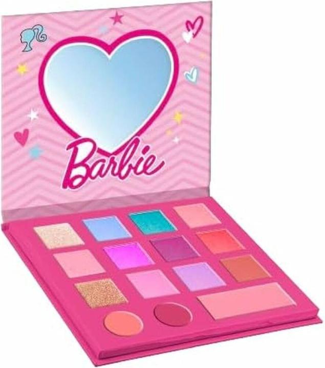 Actual product image Barbie Kids Eyeshadow And Lip Gloss Set 1 Unit