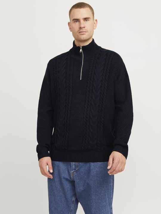 Produktbild Jack & Jones Plus Viertel-Reissverschluss Viertel-Reissverschluss (4XL, 6XL)
