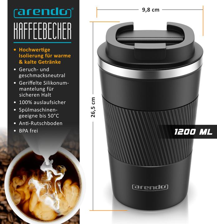Produktbild Arendo Kaffee to go (0.35 l)