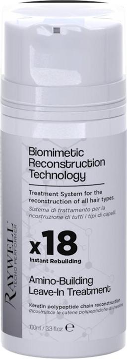 Actual product image Raywell BIOMIMETIC RECONSTRUCTION TECHNOLOGY X18 Amino Building Leave-On (100 ml)