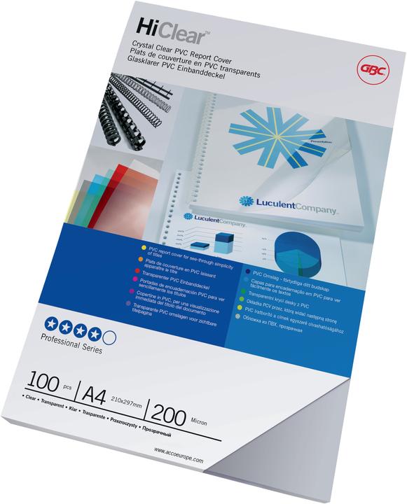 Produktbild GBC HiClear Abdeckfolie PVC