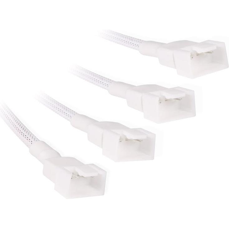 Thumbnail - Alphacool LK Y-Splitter 4-Pin auf 4x 4-Pin PWM 15cm wei??, Lüftersteuerung, Weiss