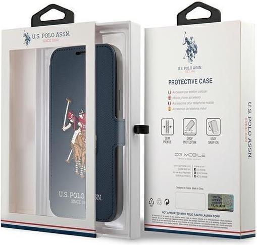 Produktbild U.S. Polo US Polo USFLBKP12LPUGFLNV iPhone 12 Pro Max 6.7 inches navy blue (Apple iPhone 12 Pro Max)