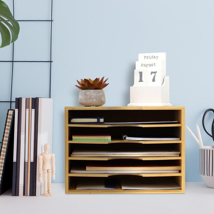 Actual product image Relaxdays Letter tray (A4)