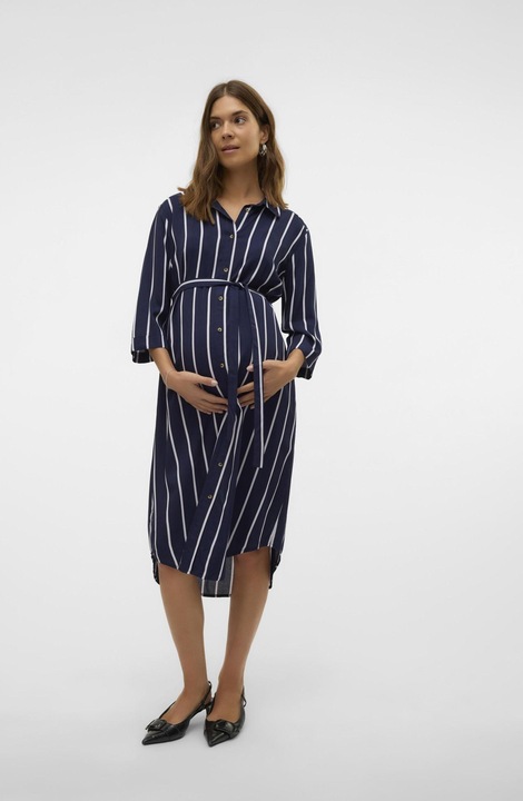 Produktbild Mamalicious MLSILVIE Umstandskleid Hemdblusenkleid (S)
