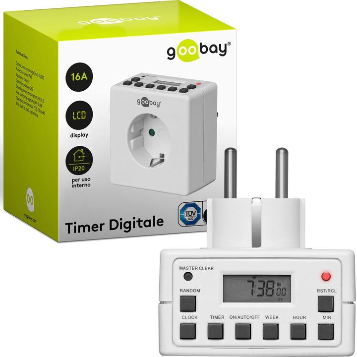 Produktbild Goobay Digitale Zeitschaltuhr