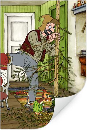 Image du produit Pettersson und Findus Un arbre de Noël pour les hommes (40 x 60 cm)