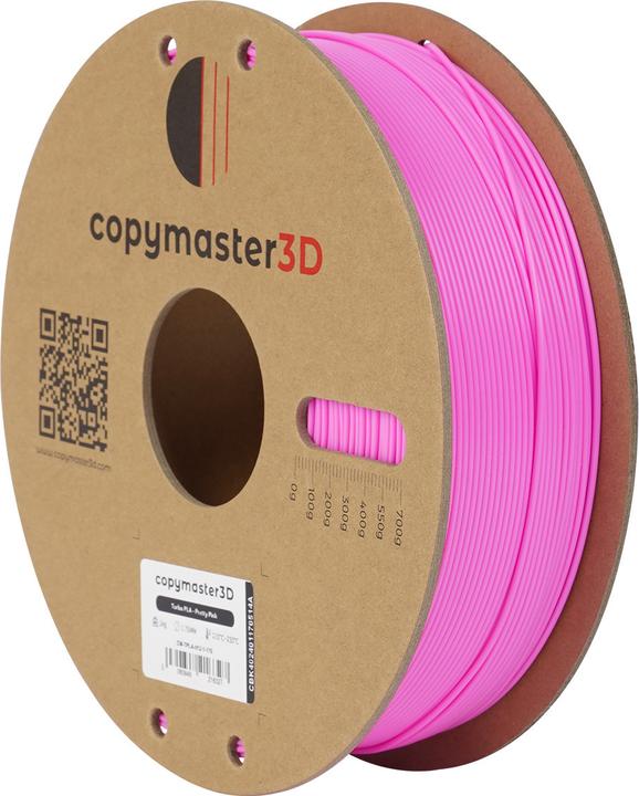 Actual product image Copymaster3D Turbo PLA Filament for 3D Printer, 1.75 mm, pink (PLA, 1.75 mm)