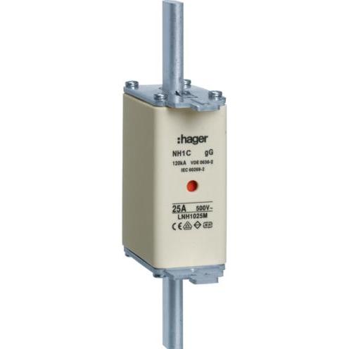 Hager, Sicherung, LNH1025M (25 A)