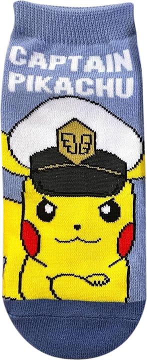Actual product image Pokémon Captain Pikachu socks (23-25cm) (36 - 42)