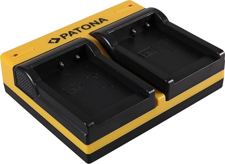 Produktbild Patona Dual Ladegerät f. Nikon EN-EL8 CoolPix P1 P2 S1 S2 S3 S5 S6 S7 S7c S9 inkl. Micro-USB Kabel (Kamera Akku Ladegerät)