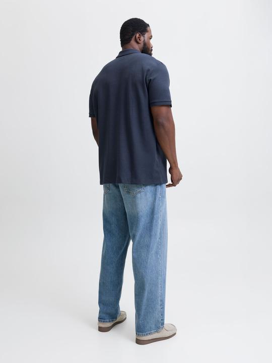 Produktbild Jack & Jones Jjeaustin Zip Polo Ss Noos Pls (8XL)