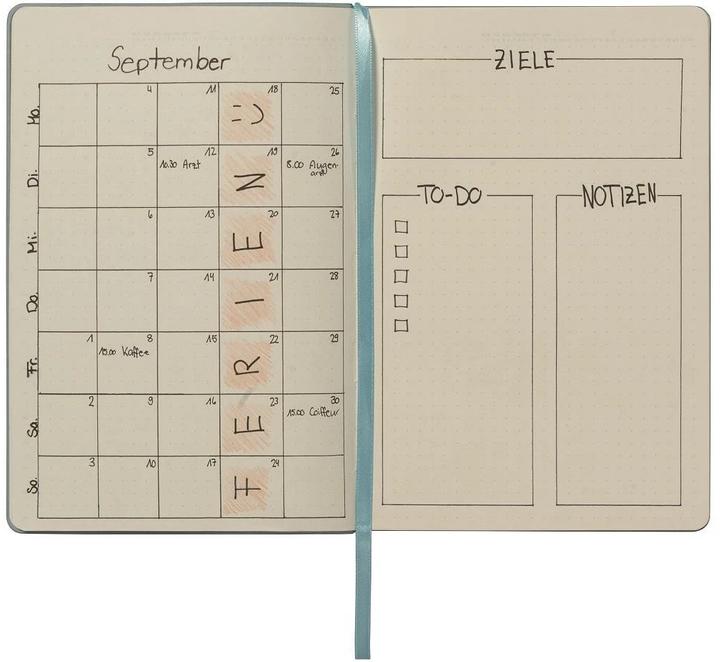 Actual product image Kolma Smooth A5 dotted olive green notebook (A5, Dotted, Soft cover)