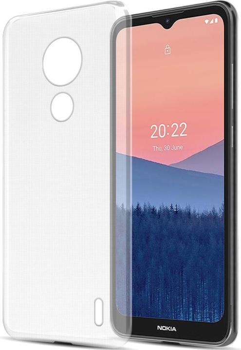 Actual product image Screenguard Nokia C21 Flexible TPU Clear Case (Nokia C21)