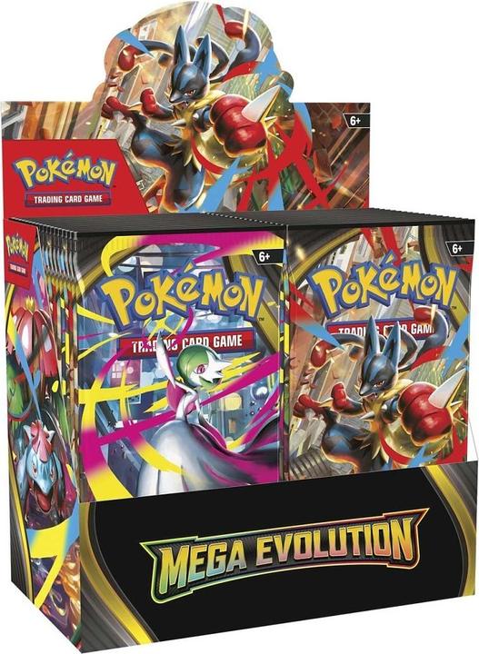 Image du produit Pokémon Mega Evolution Enhanced Booster Box EN (Anglais, Affichage du booster)